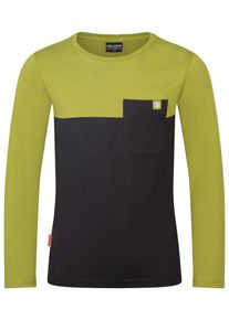 Trollkids Longsleeve "Bergen" kaki/zwart - 49% | Maat: 92 |