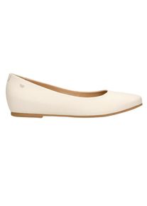Wojas Leren ballerina's crème - 34% | Maat: 40 |