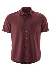 Gonso Functionele blouse "Adventure" bordeaux - 58% | Maat: S |