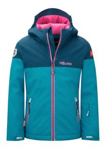 Trollkids Ski-/snowboardjas "Hallingdal" turquoise - 60% | Maat: 98 |