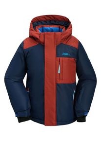 Peek U Ski-/snowboardjas "Cyrus" donkerblauw/rood - 57% | Maat: 164 |