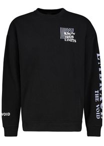 Sublevel Sweatshirt zwart - 58% | Maat: XS |