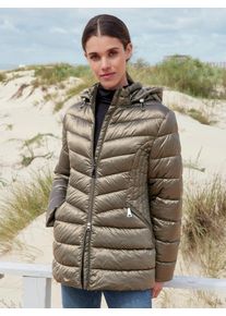 Peter Hahn Betty Barclay - Steppjacke, grün, Gr. 36, Kunstfaser