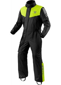 Revit Pacific 4 H2O, rain suit , color: Black/Neon-Yellow , size: L