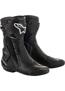 Alpinestars SMX Plus V2, bottes Gore-Tex , couleur: Noir/Argent , taille: 46 EU