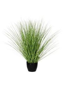 Mica Decorations - Hierba Verde Pvc Con Maceta