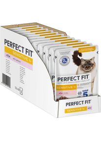 12x85g Perfect Fit Katzenfutter Sensitive mit Lachs