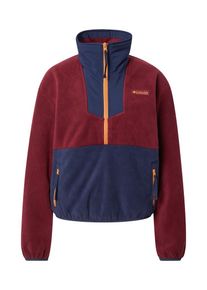 Columbia Sportpullover 'Sequoia Grove' Damen rot Größe XS Color-Blocking