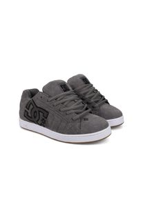 DC Shoes, Damen, Sneaker &raquo;Net Se&laquo;, Grey/Grey, 12(46), Grey/Grey, Stoff: Leder oder Wildleder Obermaterial