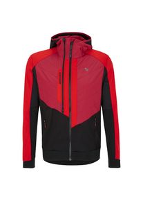 Ziener , Damen , Softshelljacke »NALIK« , red , 50 , 50 , funktionelle,körpernah geschnittene Softshell/Hybrid Jacke