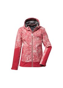 Killtec , Softshelljacke »KOS 55 GRLS SFTSHLL JCKT«, Softshelljacke, 10.000 Wassersäule, regulierbar, Zipper-Taschen , koralle , 176 , 176 ,...