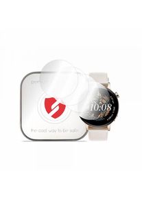 Folie Protectie Smart Protection Premium Classic pentru Huawei Watch GT 3 42mm, Set 4 bucati, Plastic