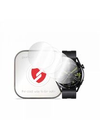 Folie Protectie Smart Protection Premium Classic pentru Huawei Watch GT 3 46mm, Set 4 bucati, Plastic