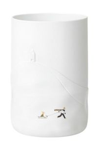 Räder Jour de neige Vase Chien de traîneau Roues