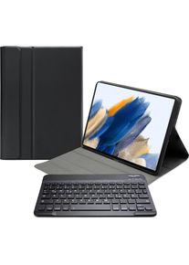 Mobilize Abnehmbare Bluetooth-Tasche (Samsung Galaxy Tab A8), Tablet Tastatur, Schwarz