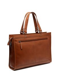 The Chesterfield Brand, Tasche, Manly Schultertasche Leder 40 cm Laptopfach, Braun, (12 l)