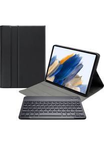 Mobilize Abnehmbare Bluetooth-Tasche (Samsung Galaxy Tab A8), Tablet Tastatur, Schwarz