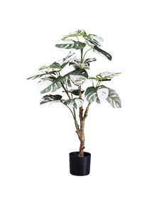 Kunstmatige plant Monstera deliciosa, kunststofpot, hoogte 800 mm