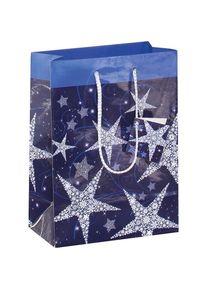 Sigel, Geschenkverpackung, 5 Geschenktaschen Shining Star Motiv 17,0 x 23,0 cm (Geschenktüte, 1 x)