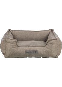 Trixie Hunde-Bett Gano, 100 cm x 80 cm, Hellbraun (Hund), Hundebett + Katzenbett