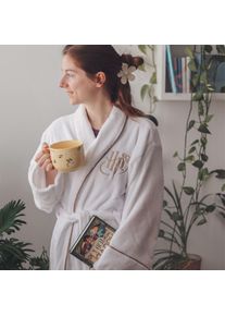 Harry Potter - Accappatoio Boccino d'Oro Donna Bianco