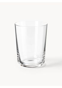 Vasos de cristal Xavia, 4 uds. Transparente Vidrio Ø 8 x Al 10 cm, 340 ml | Westwing Collection