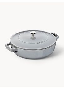 Staub Cacerola de hierro fundido Chistera Gris Metal Ø 28 cm x Al 13 cm, 3.7 L