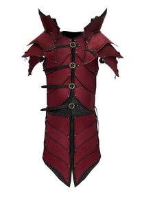Armatura in pelle - Paladino Elfo del Sangue (rosso)