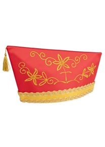 maskworld Bustina da comitato – rosso-oro con ricami elaborati