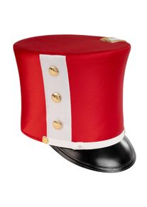 maskworld Shako recouvert Funkengarde – rouge (hauteur 17 cm)