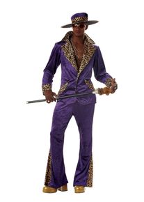 maskworld Costume da pappone macho viola
