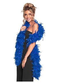 Boland boa di piume da 80 grammi - blu