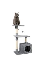 Lionto rascador, 85cm gris claro para gatos