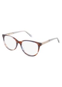 Fossil 7203 Brille Damen | Fassung: Vollrand, Eckig, Blau Gemustert