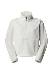 The North Face Womens Glacier Fleece 1/2 Zip Short Jacket Fleecetrui Dames (XS |grijs/wit)