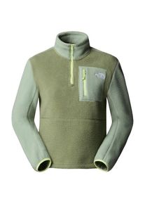 The North Face Womens Yumiori 1/4 Zip Fleecetrui Dames (XXL |olijfgroen)