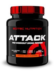 Scitec Nutrition Attack! 2.0, 416 g Dose, Tropical Fruit