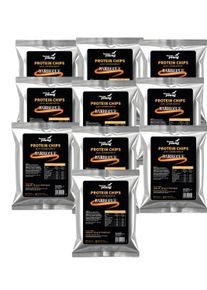 forever young Protein Chips, 10 x 30 g, Barbecue