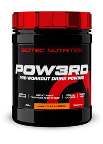 Scitec Nutrition Pow3rd, 350 g Dose, Mango