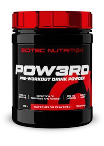 Scitec Nutrition Pow3rd, 350 g Dose, Watermelon