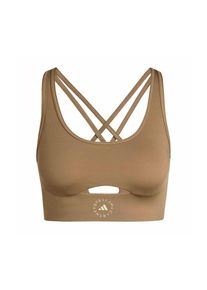 adidas by Stella McCartney Sport-BH Damen braun Größe XS Unifarben