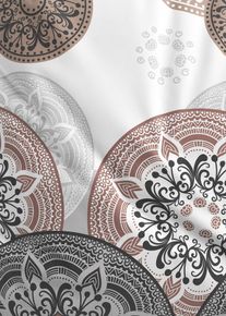 Parure de lit en linon - gris - taille 135x200 cm - 100% coton - bonprix