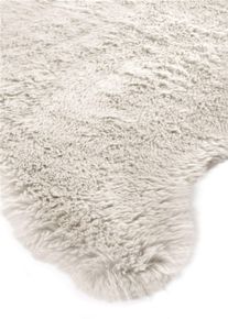 Peau de mouton synth&eacute;tique - beige - taille 75x105 cm - bonprix