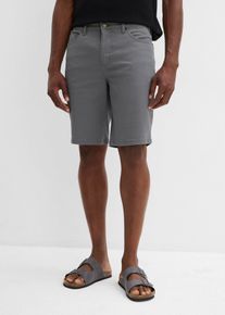 bonprix Sztreccs bermuda Classic Fit, szürke, 48