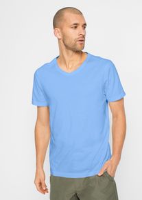 bonprix T-shirt z dekoltem w serek (5 szt.), biały, 64/66 (3XL)
