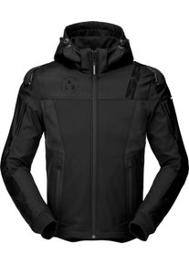 Spidi Hoodie Warrior, Tekstil jakke , farve: sort , st&oslash;rrelse: M