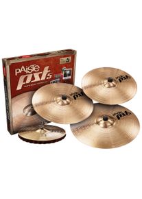 Paiste PST 5 Aktion Rock Set 14HH/16C/18C/20R Pack de cymbales