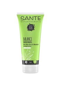 Sante Naturkosmetik Douche verzorging Biologische aloë & amandelolie Douchegel Dames 200 ml