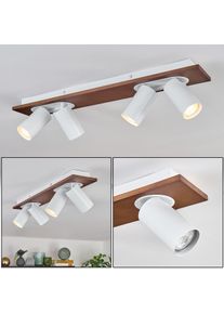 hofstein Dalan Plafones, Spot techo LED Crudo, Blanca, 4 luces