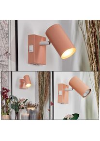 hofstein Javel Applique murale, Spot mural Rose, Blanc, 1 lumière